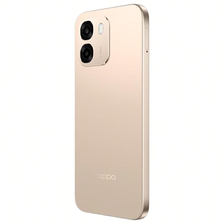 OPPO A6k 5G, 12GB+256GB, Side Fingerprint, 6.75 inch ColorOS 15 MediaTek Dimensity 6300 Octa Core, OTG, Network: 5G (Gold)
