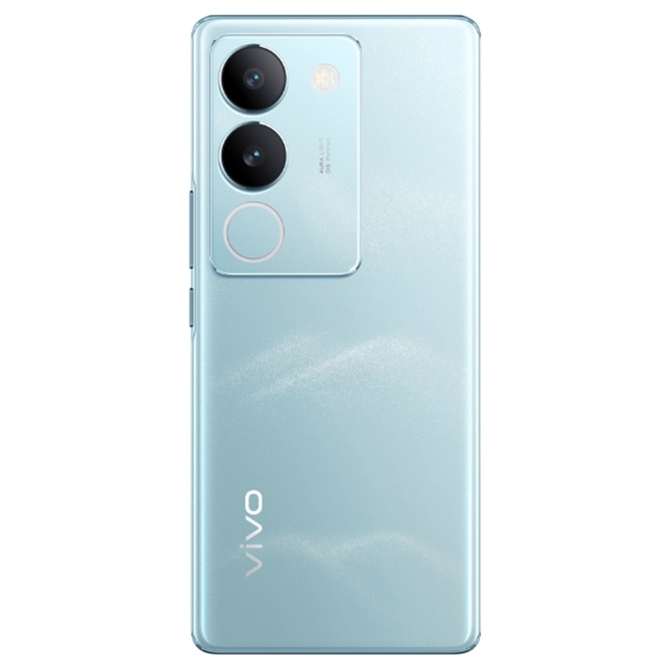 vivo S17 5G, 50MP Camera, 12GB+ 256GB, Dual Back Cameras, Screen Fingerprint Identification, 4600mAh Battery, 6.78 inch Android 13 OriginOS 3 Snapdragon 778G+ Octa Core up to 2.5GHz, OTG, NFC, Network: 5G (Blue)