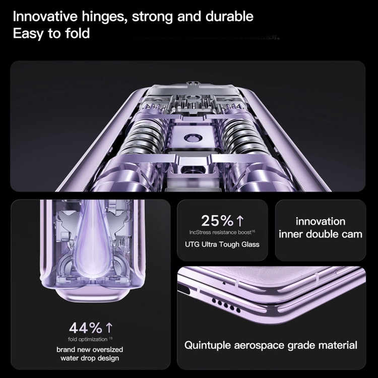vivo X Flip 5G, appareil photo 50MP, 12 Go + 512 Go, Caméras arrière doubles, identification d'empreintes digitales latérales, batterie 4400 mAh, 6,74 pouces + 3,0 pouces Android 13.0 OriginOS 3 Qualcomm Snapdragon 8+ Gen1 Octa Core jusqu'à 3,0 GHz, NFC, OTG, réseau : 5G (or) - B13