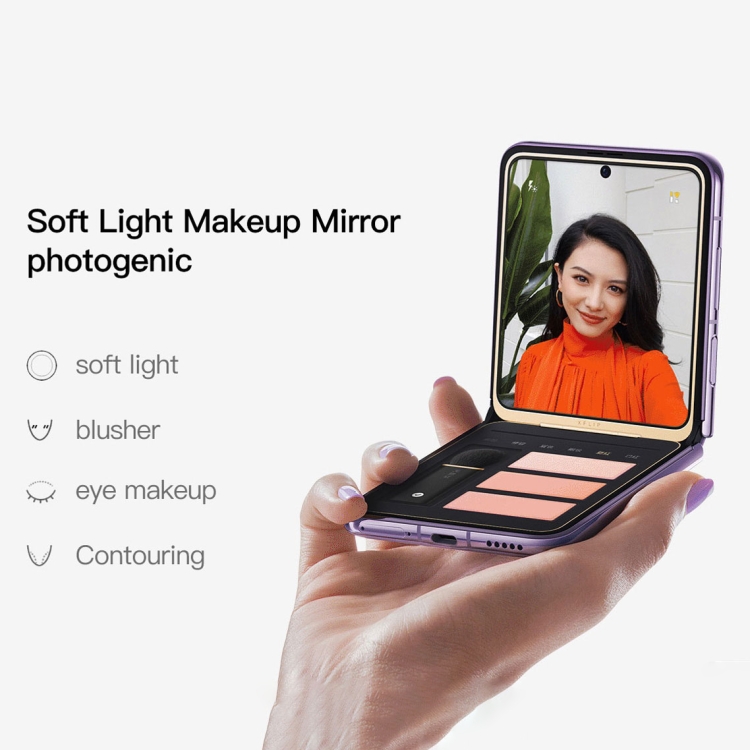vivo X Flip 5G, appareil photo 50MP, 12 Go + 512 Go, Caméras arrière doubles, identification d'empreintes digitales latérales, batterie 4400 mAh, 6,74 pouces + 3,0 pouces Android 13.0 OriginOS 3 Qualcomm Snapdragon 8+ Gen1 Octa Core jusqu'à 3,0 GHz, NFC, OTG, réseau : 5G (or) - B8