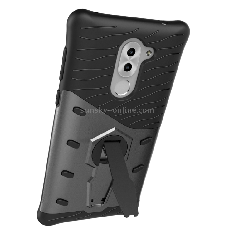 For Huawei Honor 6x Shock Resistant 360 Degree Spin Sniper Hybrid Case Tpu Pc Combination Case