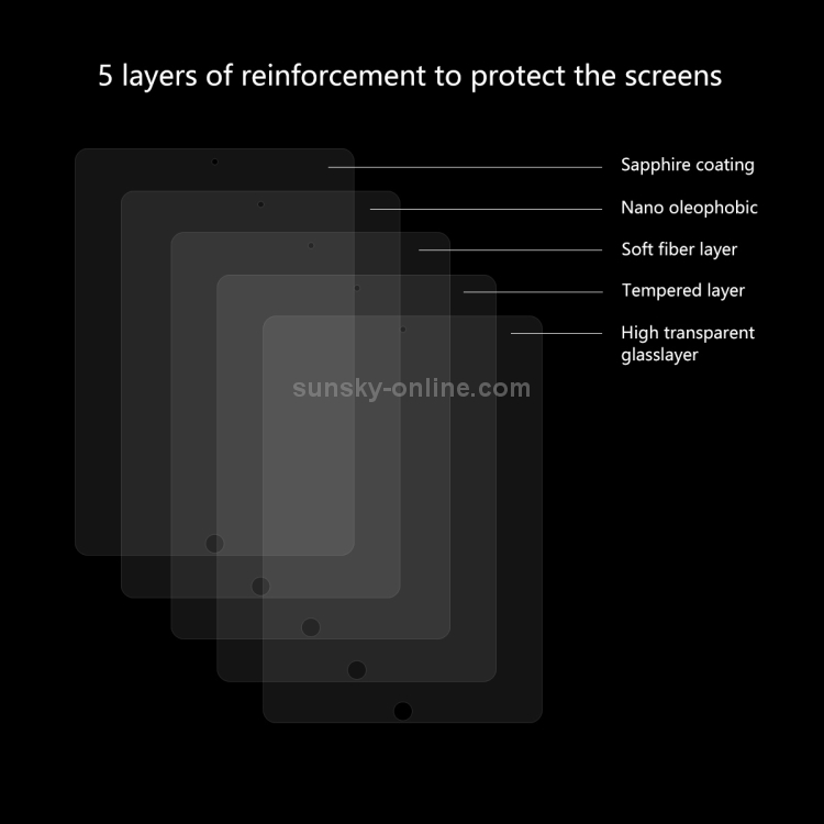 ENKAY Hat-Prince 0.33mm 9H 2.5D Curved Edge Tempered Glass Film for iPad Air 2019 ENKAY Hat-Prince 0.33mm 9H 2.5D Curved Edge Tempered Glass Film for iPad Air 2019