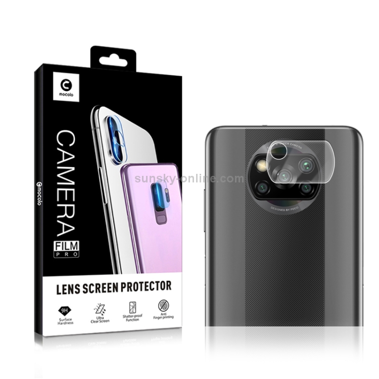 Lentille Caméra Arrière + Adhésif Pour Xiaomi Poco X3 Pro - Neuf, Compatible Avec Plusieurs Modèles Xiaomi
