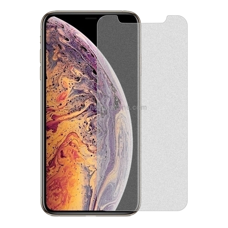 For iPhone XS Max / iPhone 11 Pro Max 10pcs Non-Full Matte Frosted Tempered Glass Film For iPhone XS Max / iPhone 11 Pro Max 10pcs Non-Full Matte Frosted Tempered Glass Film