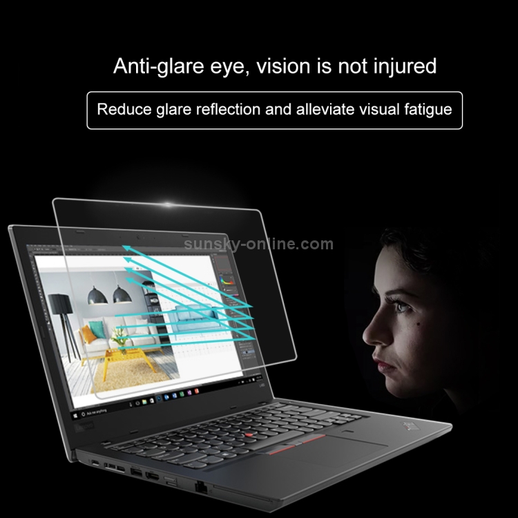 Protection écran AtFoliX Pour Lenovo ThinkPad X1 Yoga - Verre Trempé Hybride 9H - Anti-traces