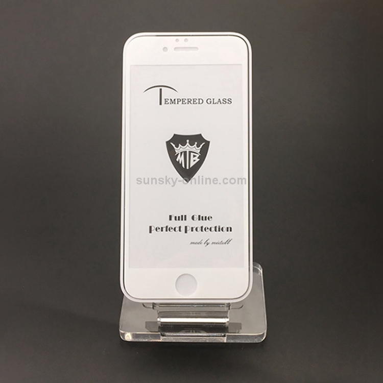 Full Screen Full Glue Anti-fingerprint Tempered Glass Film for iPhone 6 & 6s (White) Full Screen Full Glue Anti-fingerprint Tempered Glass Film for iPhone 6 & 6s (White)