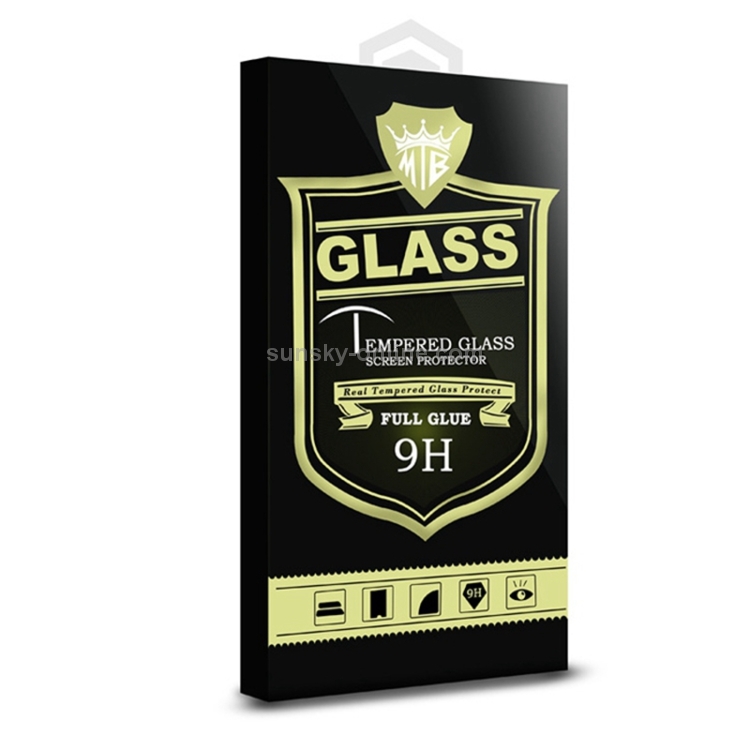 For iPhone X / XS Full Screen Full Glue Anti-fingerprint Tempered Glass Film(Black) For iPhone X / XS Full Screen Full Glue Anti-fingerprint Tempered Glass Film(Black)
