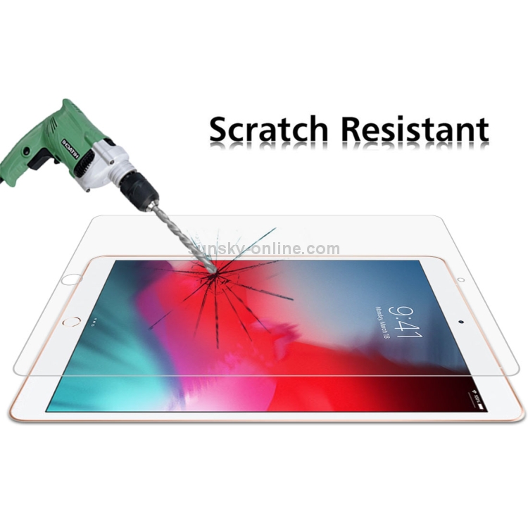 75 PCS 0.4mm 9H Surface Hardness Explosion-proof Tempered Glass Film for iPad 5/6/7,iPad Air 1/2 9.7 inch 75 PCS 0.4mm 9H Surface Hardness Explosion-proof Tempered Glass Film for iPad 5/6/7,iPad Air 1/2 9.7 inch