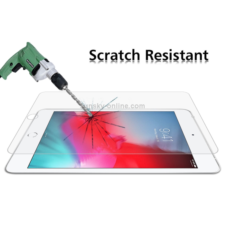 0.4mm 9H Surface Hardness Explosion-proof Tempered Glass Film for iPad mini 5 2019 0.4mm 9H Surface Hardness Explosion-proof Tempered Glass Film for iPad mini 5 2019