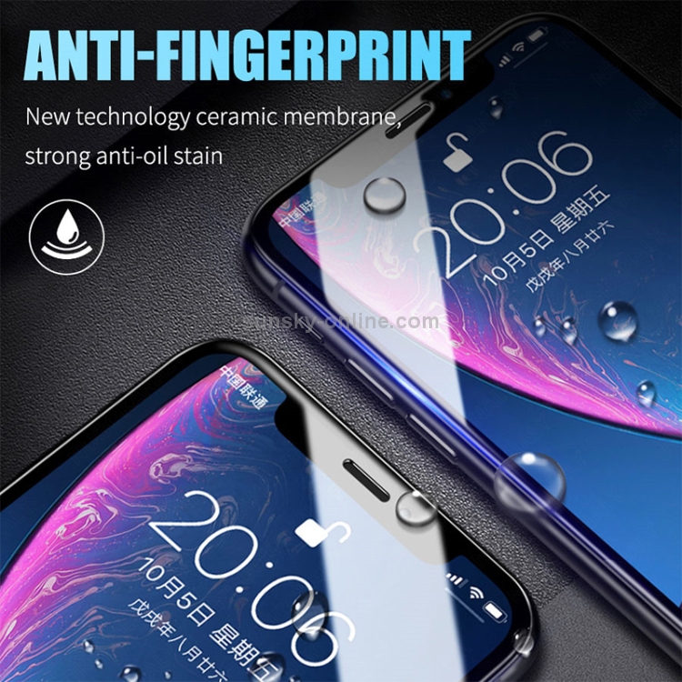 Pantalla iPhone Plus 8 Cubierta protector completo 2.5D vidrio templado de  Cine