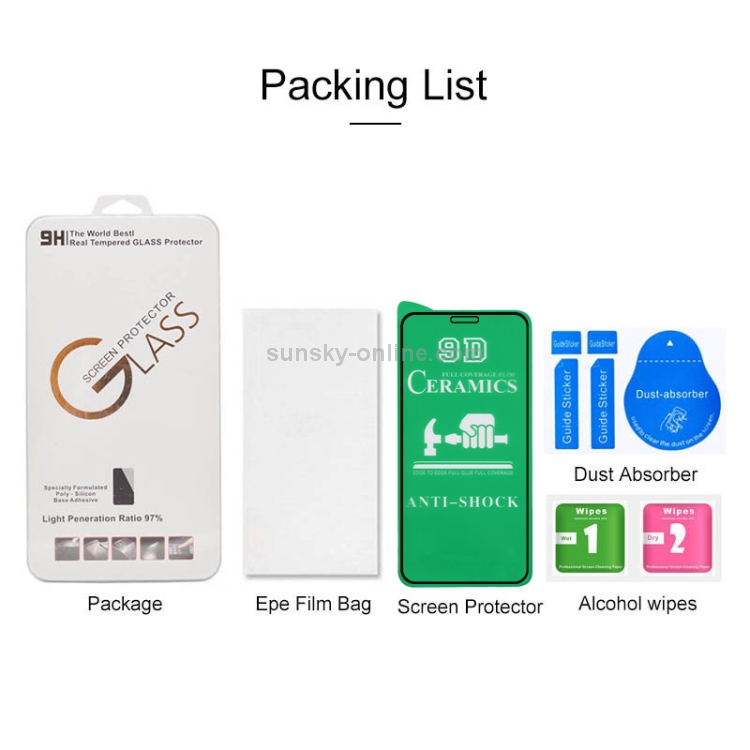 For iPhone XS Max / 11 Pro Max 2.5D Full Glue Full Cover Ceramics Film For iPhone XS Max / 11 Pro Max 2.5D Full Glue Full Cover Ceramics Film