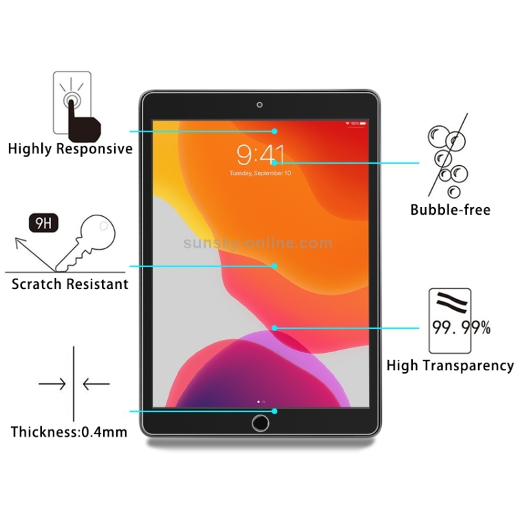 25 PCS For iPad 10.2 2021 / 2020 / 2019 9H 2.5D Tempered Glass Film 25 PCS For iPad 10.2 2021 / 2020 / 2019 9H 2.5D Tempered Glass Film