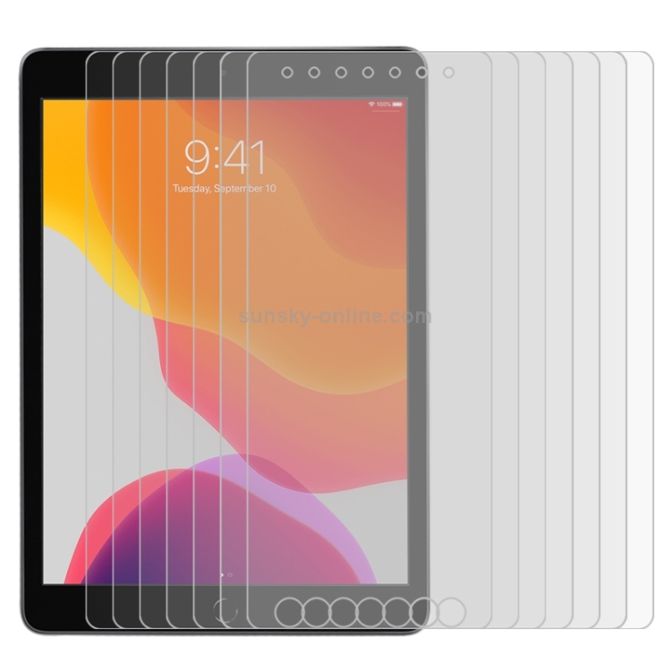 25 PCS For iPad 10.2 2021 / 2020 / 2019 9H 2.5D Tempered Glass Film 25 PCS For iPad 10.2 2021 / 2020 / 2019 9H 2.5D Tempered Glass Film