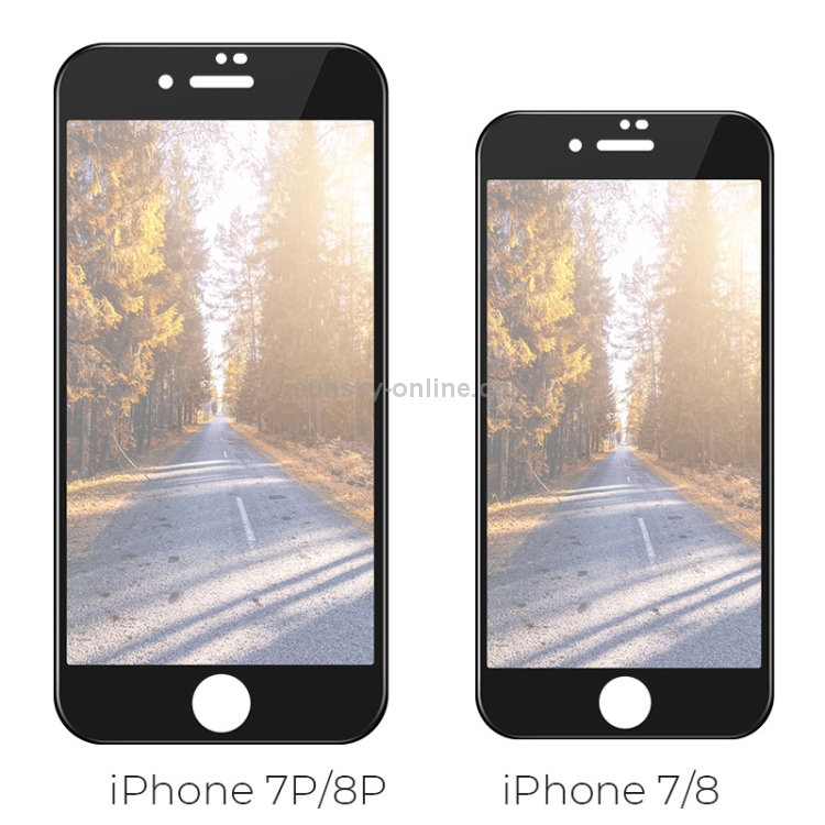 Hoco Mirror Full Screen Beauty Tempered Film for iPhone 7 Plus / 8 Plus(Black) Hoco Mirror Full Screen Beauty Tempered Film for iPhone 7 Plus / 8 Plus(Black)
