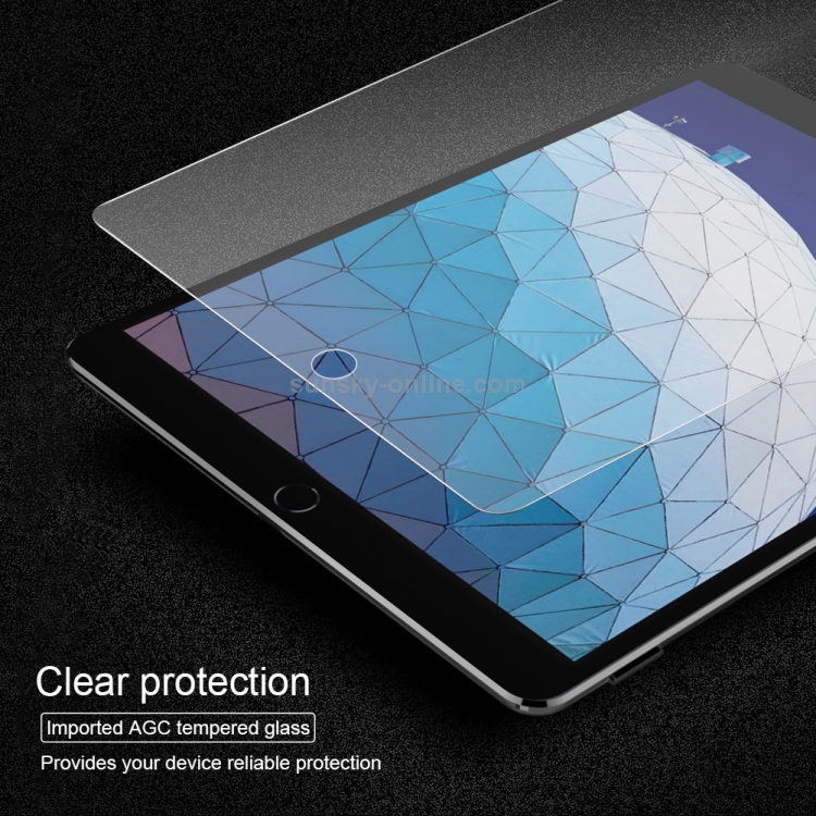 NILLKIN Explosion-proof Tempered Glass Protective Film for iPad Air 2019 & Pro 10.5 inch NILLKIN Explosion-proof Tempered Glass Protective Film for iPad Air 2019 & Pro 10.5 inch