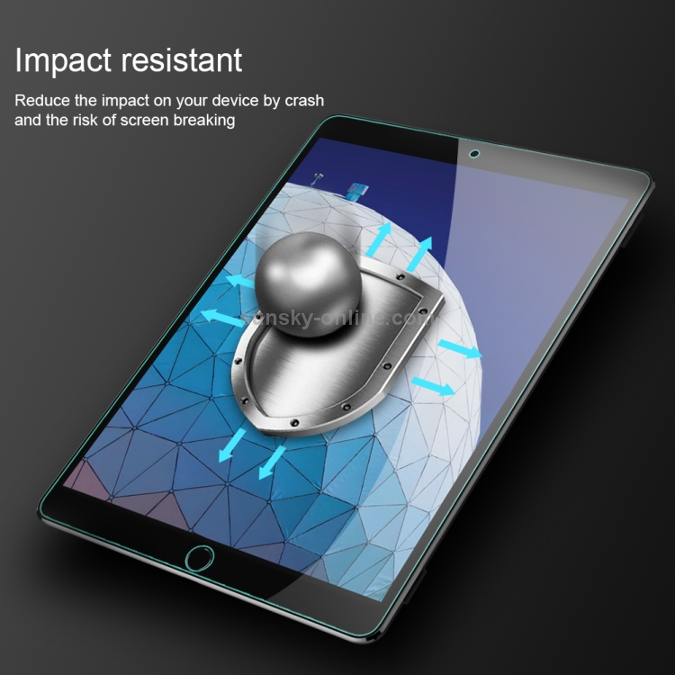 NILLKIN Explosion-proof Tempered Glass Protective Film for iPad Air 2019 & Pro 10.5 inch NILLKIN Explosion-proof Tempered Glass Protective Film for iPad Air 2019 & Pro 10.5 inch