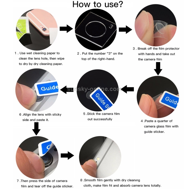 Soft Fiber Back Camera Lens Film for iPhone 6 Plus Soft Fiber Back Camera Lens Film for iPhone 6 Plus