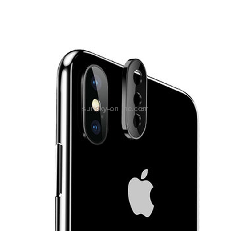 For iPhone XS 10pcs Titanium Alloy Metal Camera Lens Protector Tempered Glass Film(Black) For iPhone XS 10pcs Titanium Alloy Metal Camera Lens Protector Tempered Glass Film(Black)