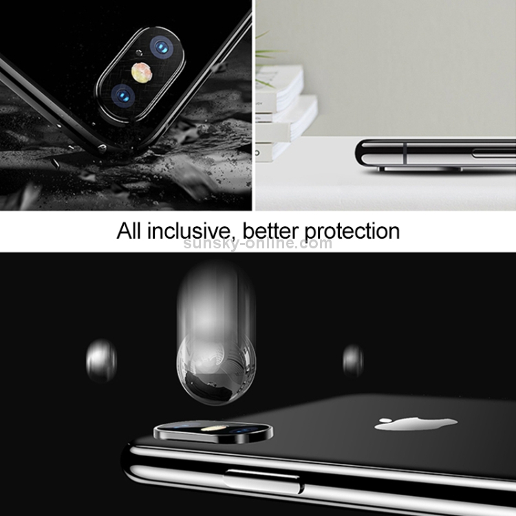 Lente protectora de cristal templado para el iPhone XS \ XS Max
