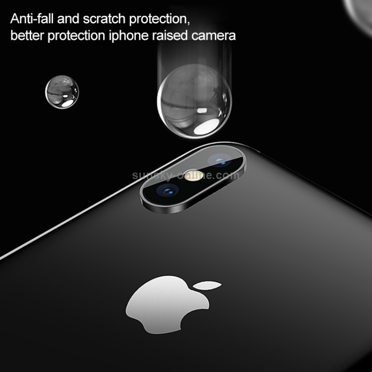 Protection en alliage métallique des objectifs photo pour Apple