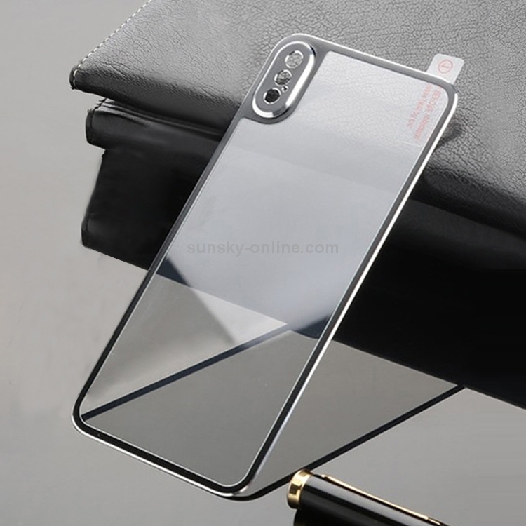 For iPhone XS / X Titanium Alloy Metal Edge Full Coverage Back Tempered Glass Screen Protector (Black) For iPhone XS / X Titanium Alloy Metal Edge Full Coverage Back Tempered Glass Screen Protector (Black)