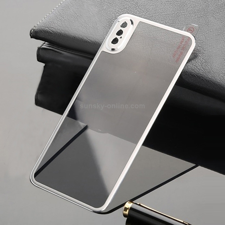For iPhone XS Max 25pcs Titanium Alloy Metal Edge Full Coverage Back Tempered Glass Screen Protector (Silver) For iPhone XS Max 25pcs Titanium Alloy Metal Edge Full Coverage Back Tempered Glass Screen Protector (Silver)