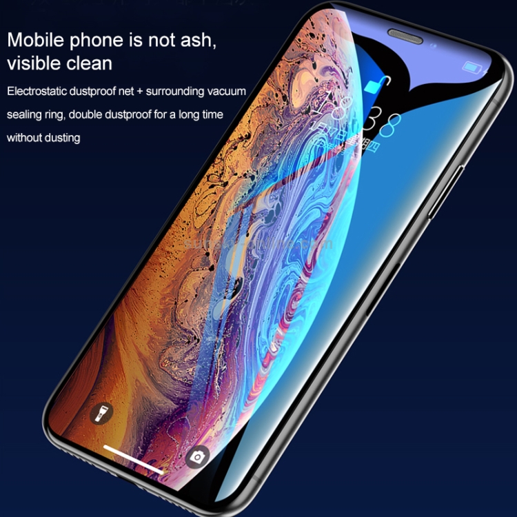 For iPhone XS Max 25pcs Titanium Alloy Metal Edge Full Coverage Back Tempered Glass Screen Protector (Silver) For iPhone XS Max 25pcs Titanium Alloy Metal Edge Full Coverage Back Tempered Glass Screen Protector (Silver)