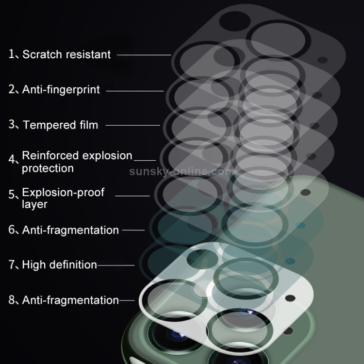For iPhone 13 50pcs HD Rear Camera Lens Protector Tempered Glass Film For iPhone 13 50pcs HD Rear Camera Lens Protector Tempered Glass Film