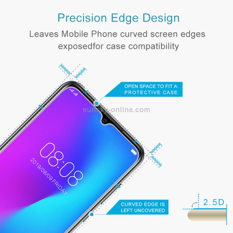 Compre 10pcs Para Xiaomi Redmi 12 5G 0.3 mm 2.5D Pantalla de Teléfono  Protector de Vidrio Templado Ultra Transparente Película Anti-explosión en  China
