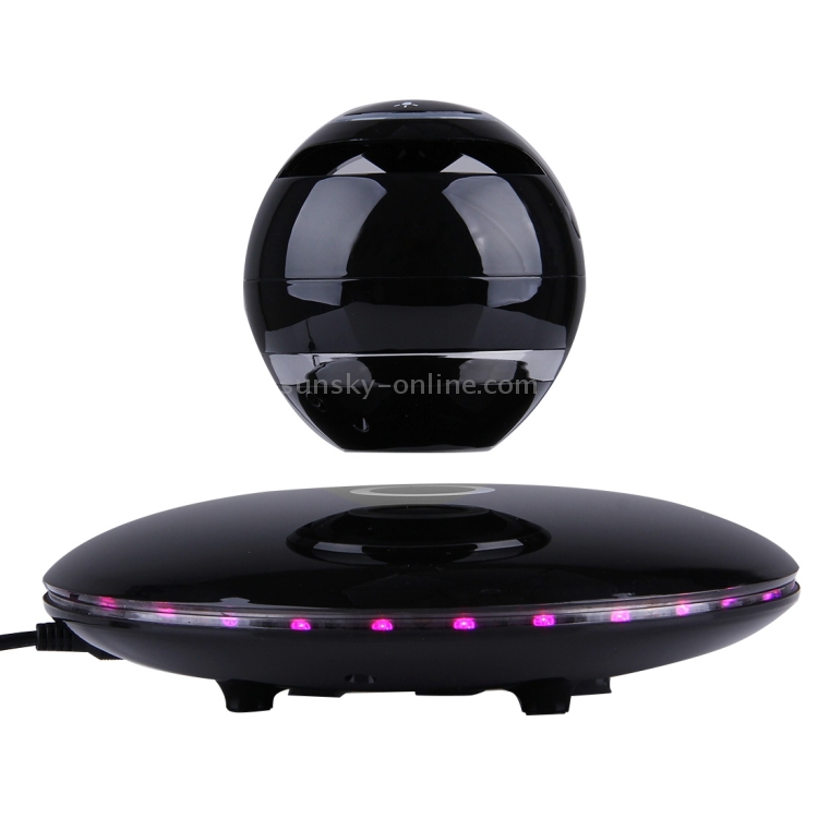 Fashion UFO Shape Magnetic Levitating Suspension 360 Degrees Rotation Bluetooth Wireless Stereo Speaker Audio Receiver Fashion UFO Shape Magnetic Levitating Suspension 360 Degrees Rotation Bluetooth Wireless Stereo Speaker Audio Receiver