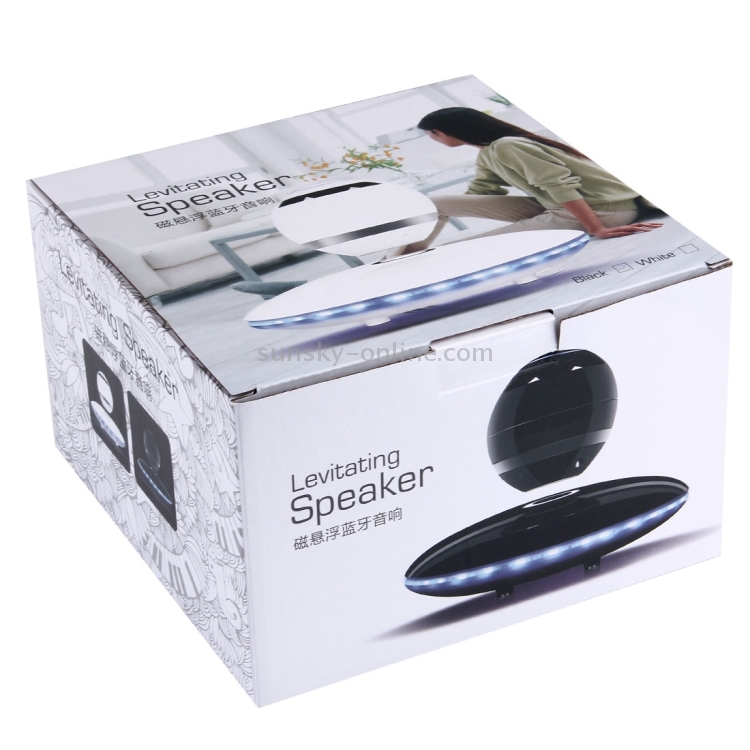 Fashion UFO Shape Magnetic Levitating Suspension 360 Degrees Rotation Bluetooth Wireless Stereo Speaker Audio Receiver Fashion UFO Shape Magnetic Levitating Suspension 360 Degrees Rotation Bluetooth Wireless Stereo Speaker Audio Receiver