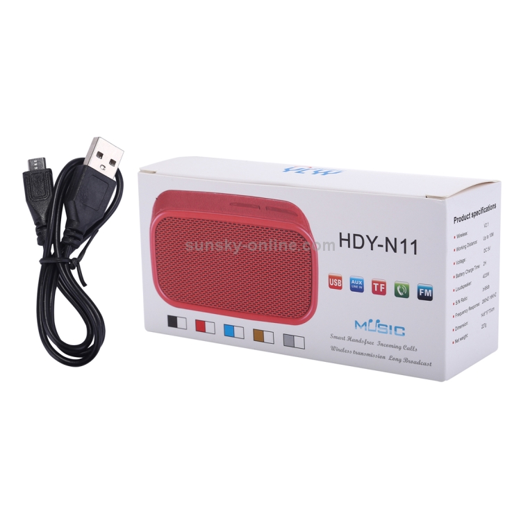 HDY-N11 Portable Fabric Design Bluetooth Stereo Speaker HDY-N11 Portable Fabric Design Bluetooth Stereo Speaker