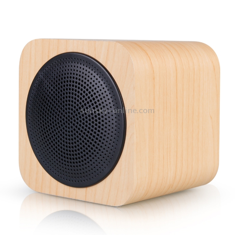 A008 Portable Wood Cubic Bluetooth V4.1 Stereo Speaker with Mic, Support Hands-free & AUX Line In (Yellow) A008 Portable Wood Cubic Bluetooth V4.1 Stereo Speaker with Mic, Support Hands-free & AUX Line In (Yellow)