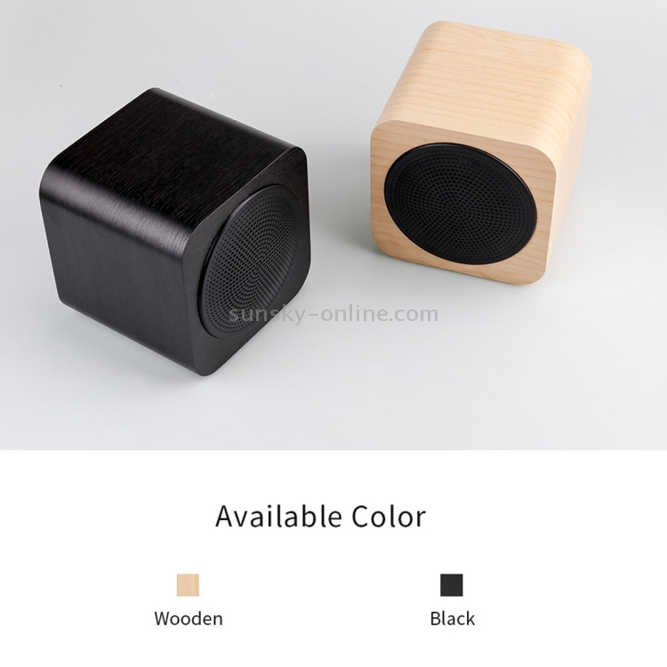 A008 Portable Wood Cubic Bluetooth V4.1 Stereo Speaker with Mic, Support Hands-free & AUX Line In (Yellow) A008 Portable Wood Cubic Bluetooth V4.1 Stereo Speaker with Mic, Support Hands-free & AUX Line In (Yellow)