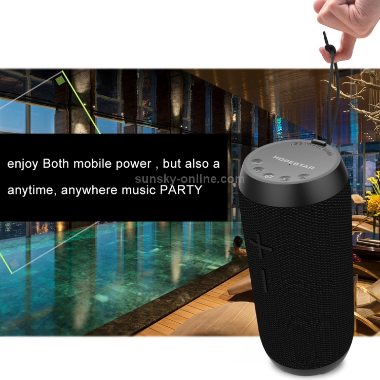 HOPESTAR P7 Mini Portable Rabbit Wireless Bluetooth Speaker, Built-in Mic, Support AUX / Hand Free Call / FM / TF(Grey) HOPESTAR P7 Mini Portable Rabbit Wireless Bluetooth Speaker, Built-in Mic, Support AUX / Hand Free Call / FM / TF(Grey)