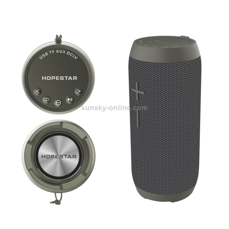 HOPESTAR P7 Mini Portable Rabbit Wireless Bluetooth Speaker, Built-in Mic, Support AUX / Hand Free Call / FM / TF(Grey) HOPESTAR P7 Mini Portable Rabbit Wireless Bluetooth Speaker, Built-in Mic, Support AUX / Hand Free Call / FM / TF(Grey)