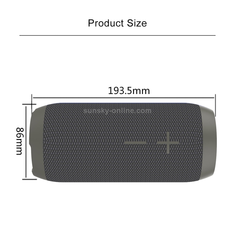 HOPESTAR P7 Mini Portable Rabbit Wireless Bluetooth Speaker, Built-in Mic, Support AUX / Hand Free Call / FM / TF(Grey) HOPESTAR P7 Mini Portable Rabbit Wireless Bluetooth Speaker, Built-in Mic, Support AUX / Hand Free Call / FM / TF(Grey)