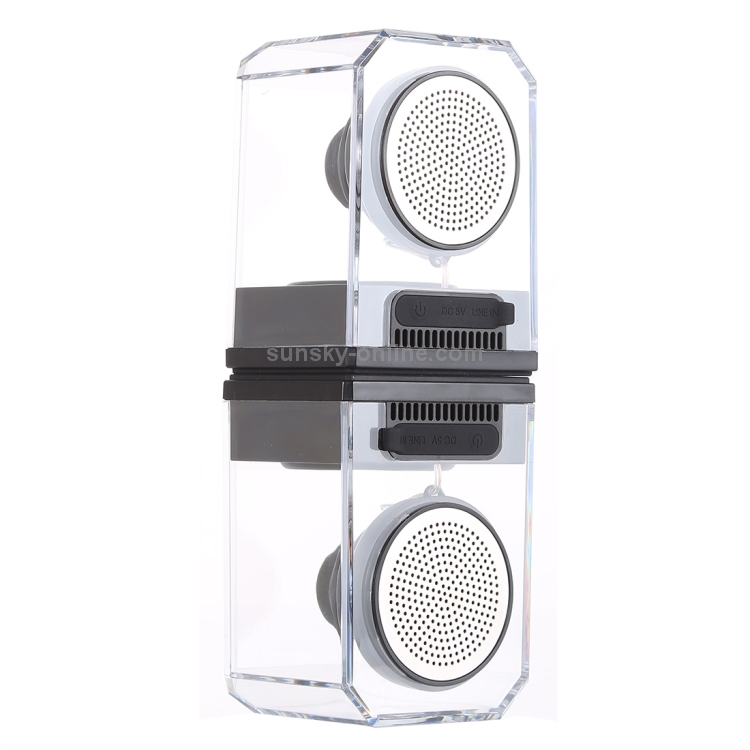 BTS-628 Transparent Bluetooth 4.2 Speaker with TWS Function BTS-628 Transparent Bluetooth 4.2 Speaker with TWS Function