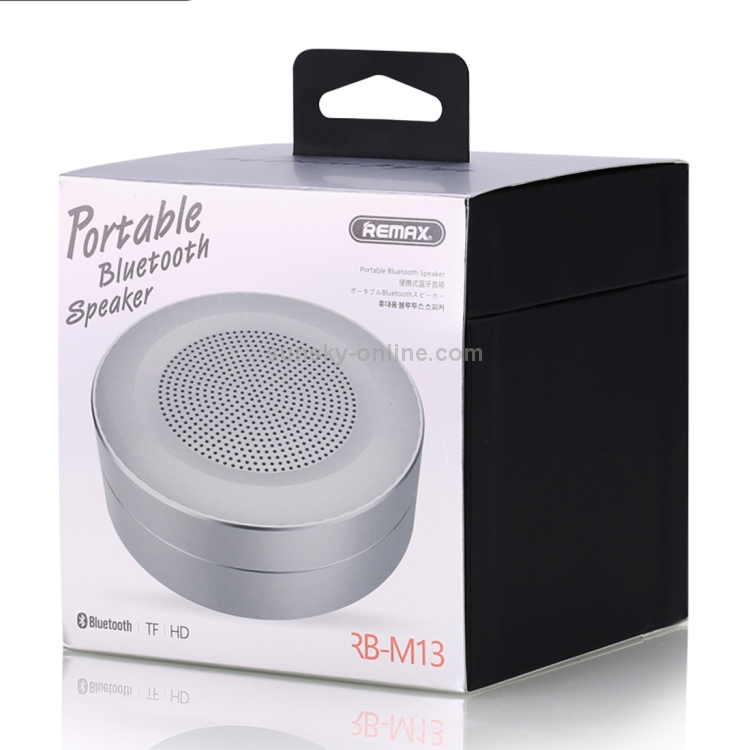 REMAX Portable Music Playback Metal Bluetooth Speaker REMAX Portable Music Playback Metal Bluetooth Speaker