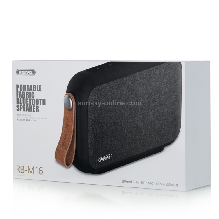 REMAX Portable Music Playback Fabric IPX5 Waterproof Bluetooth Speaker REMAX Portable Music Playback Fabric IPX5 Waterproof Bluetooth Speaker