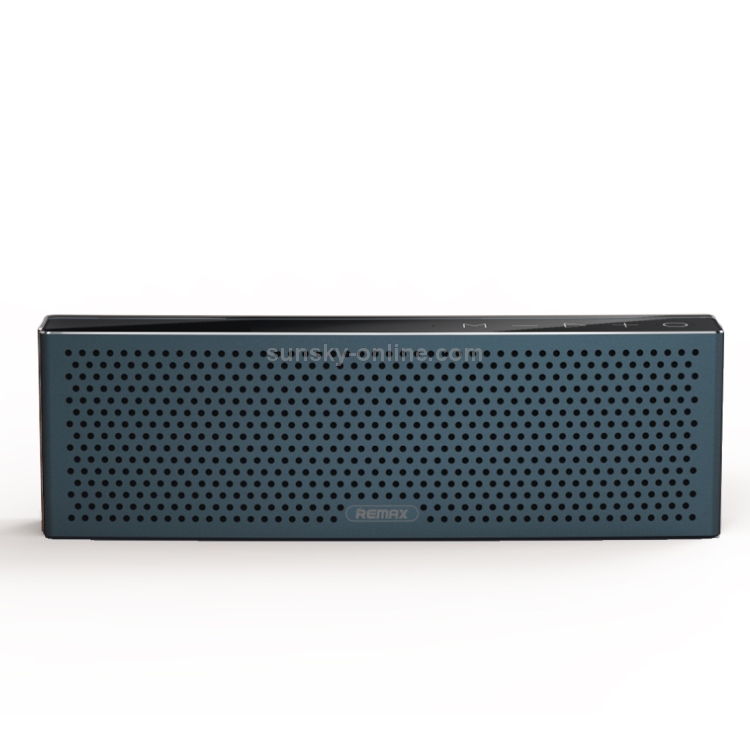 REMAX Portable Music Playback Metal Bluetooth Speaker(Blue) REMAX Portable Music Playback Metal Bluetooth Speaker(Blue)