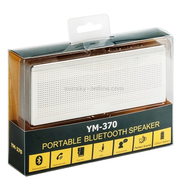 YM370 Multifunctional Bluetooth Speaker with Mic, Support Hands-free Calls & TF Card(Grey) YM370 Multifunctional Bluetooth Speaker with Mic, Support Hands-free Calls & TF Card(Grey)