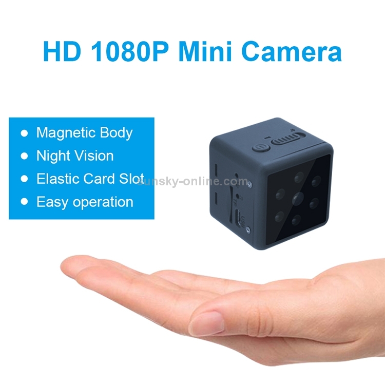 MD25 1080P Cámara inteligente portátil HD Cámara deportiva inalámbrica, compatible con visión nocturna por infrarrojos / Detección de movimiento / Tarjeta TF - 8