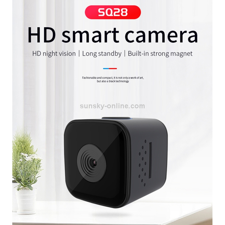 SQ28 1080P Mini cámara inteligente HD a prueba de agua, compatible con visión nocturna y detección de movimiento - 3