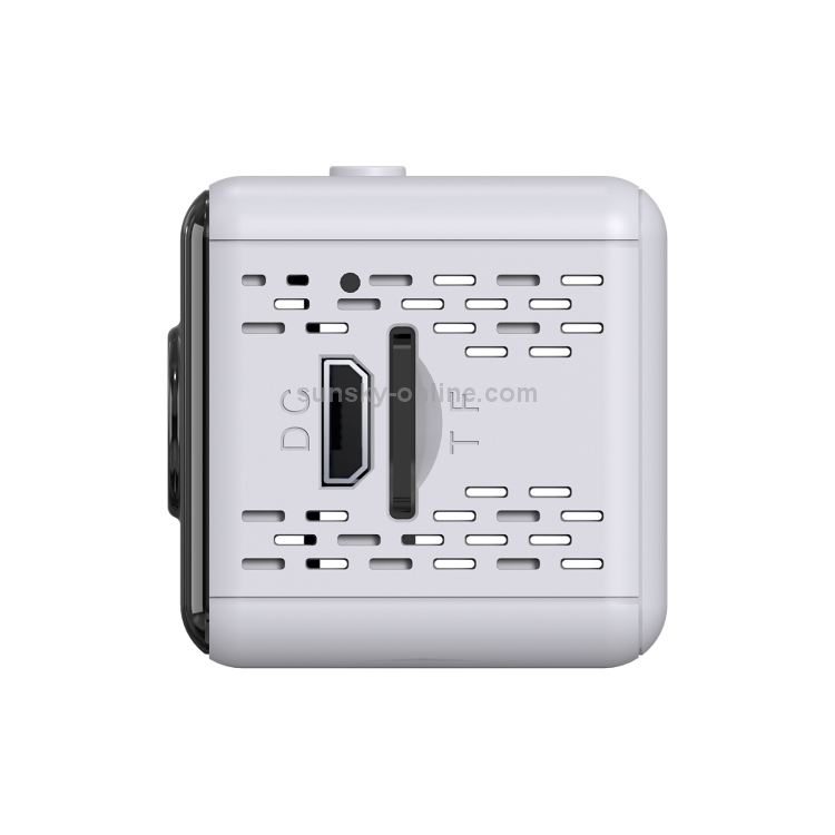 X6D 720P Cámara de vigilancia mini de pantalla inalámbrica de 720p, soporte infrarrojo de visión nocturna y detección de movimiento y tarjeta TF (blanco) - 2