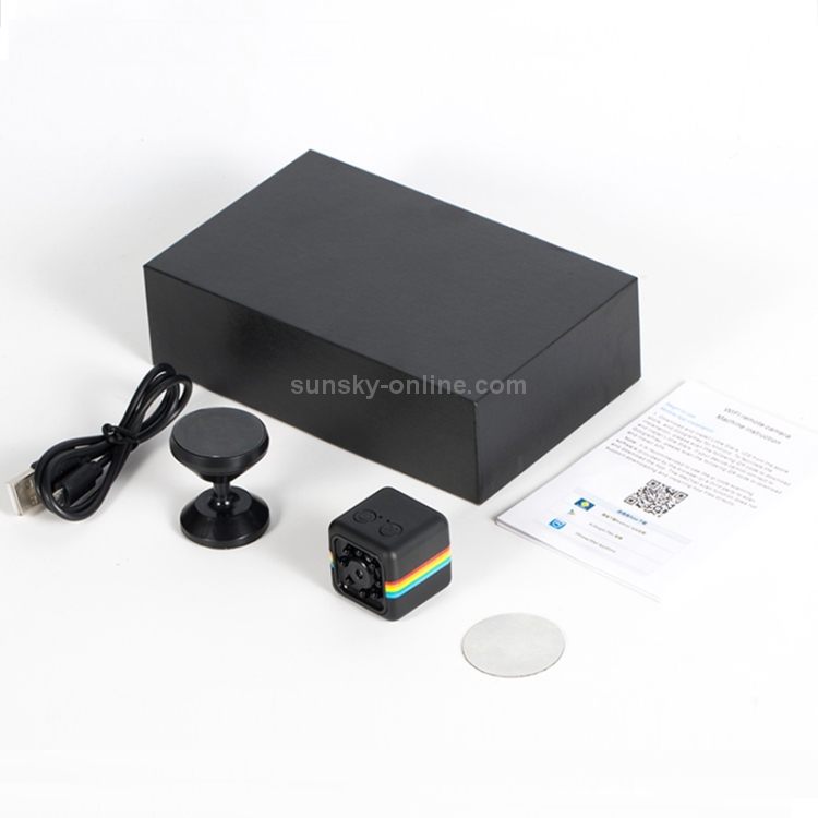 SQ11 HOOL HD 1080P 8 LEDS Mini WiFi Cámara, Soporte Visión nocturna y Detección de movimiento y TF TARD (AZUL) - B8