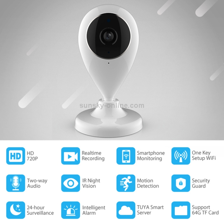 NEO NIP-55AI Indoor WiFi IP Camera, with IR Night Vision & Multi-angle Monitor & Mobile Phone Remote Control - 4