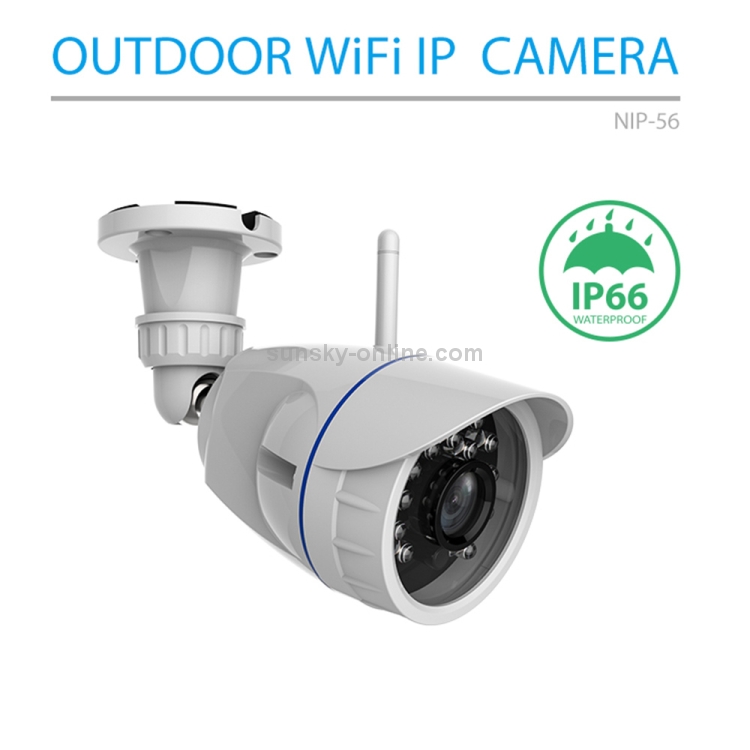 NEO NIP-56AI Outdoor Waterproof WiFi IP Camera, with IR Night Vision & Mobile Phone Remote Control - 1