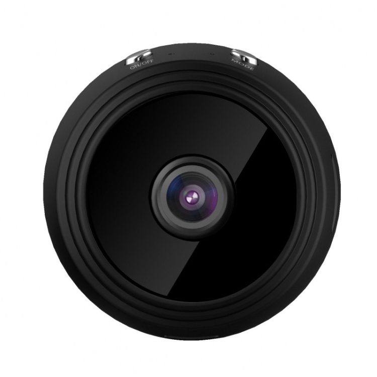 Grabador gran angular de visión nocturna con cámara de red inalámbrica A9 1080P Wifi (negro) - 1