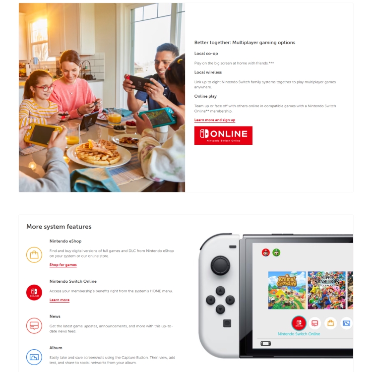 [HK Warehouse] Nintendo Switch OLED Model Game Console 64GB 7 inch ...